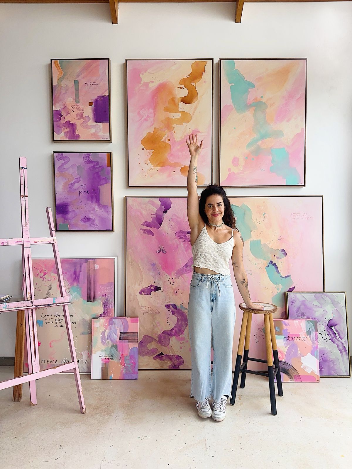 Por dentro do atelier